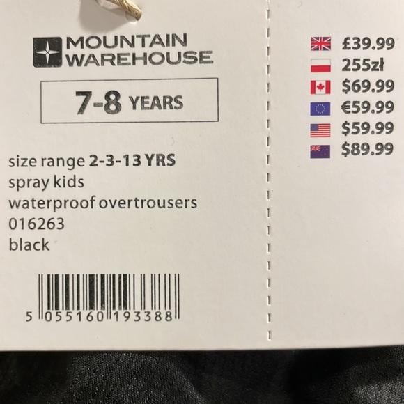 H&M Rain jacket and Mountain Warehouse Splash pants - Picture 7 of 7